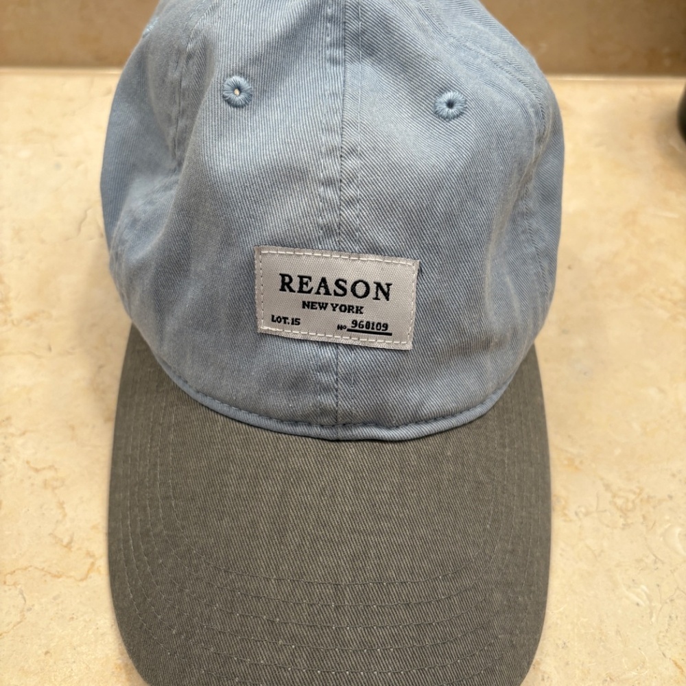 Reason New York Denim Blue Baseball Cap